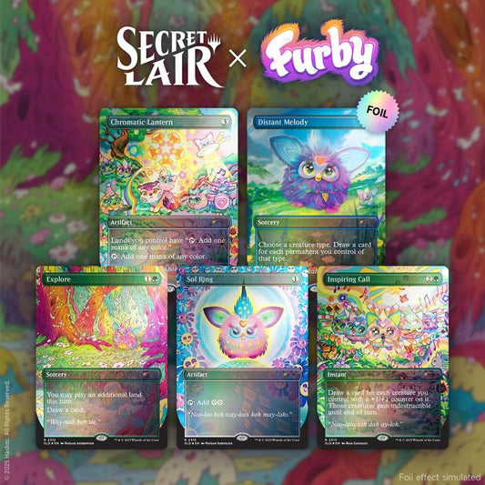 Secret Lair x Furby: Doo-ay Noo-lah - Rainbow Foil Edition