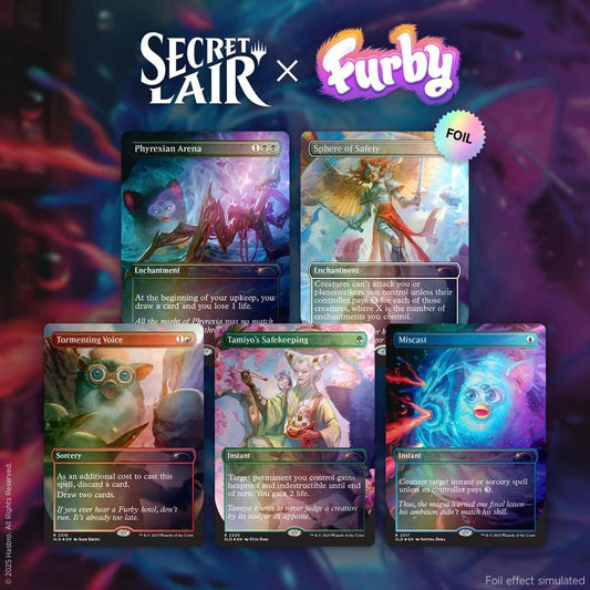 Secret Lair x Furby: The Gathering - Rainbow Foil Edition