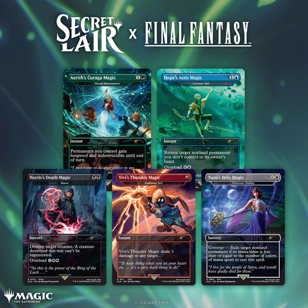 Secret Lair x FINAL FANTASY: Grimoire - Non-Foil Edition