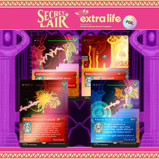 Pixel Perfect: Extra Life 2024 - Rainbow Foil Edition