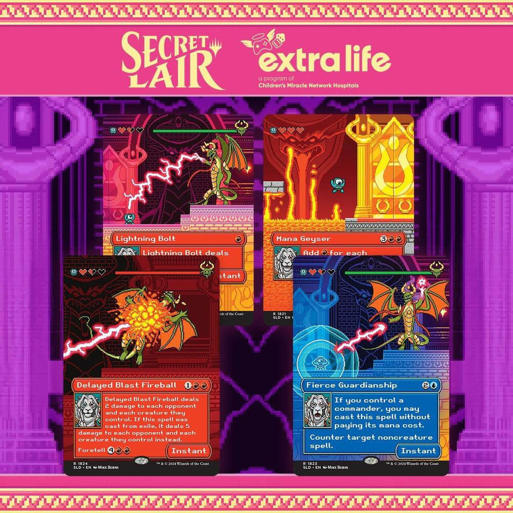 Pixel Perfect: Extra Life 2024 - Non-Foil Edition