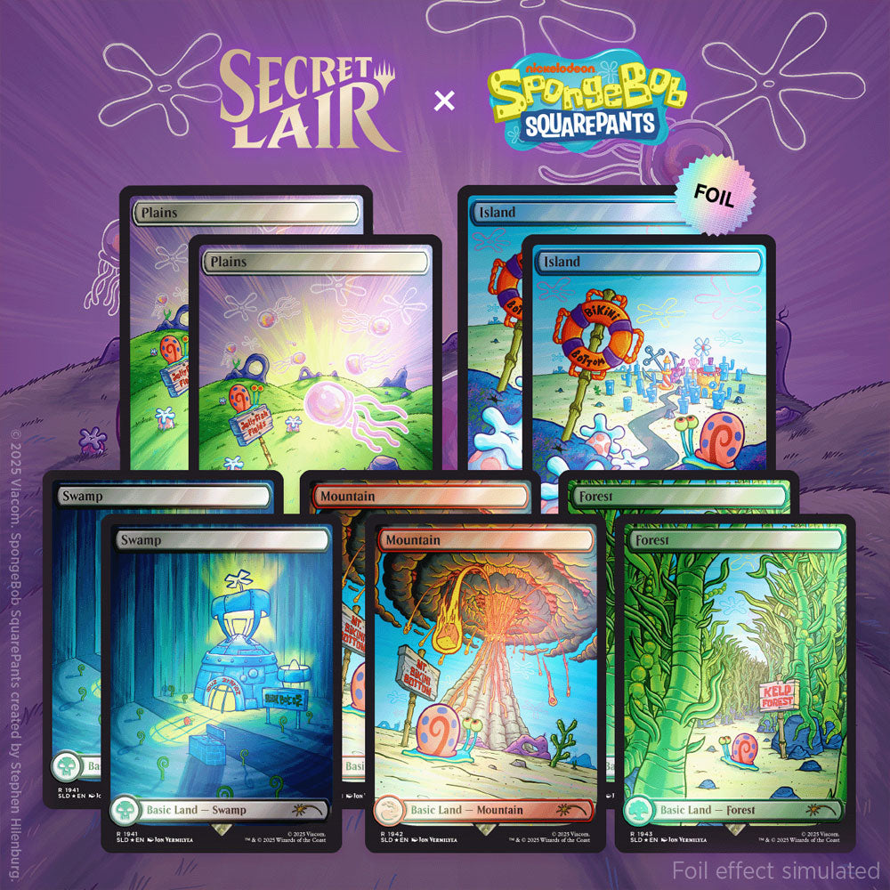 Spongebob Squarepants: Lands Under the Sea - Rainbow Foil Edition