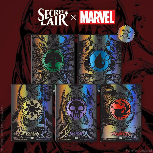 Secret Lair x Marvel's Spider-Man: Mana Symbiote - Raised Foil Edition