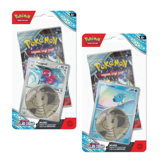 Stellar Crown Checklane Blister - Horsea or Porygon2