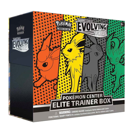 Evolving Skies Pokemon Center Elite Trainer Box [Jolteon/Flareon/Umbreon/Leafeon] (Exclusive)
