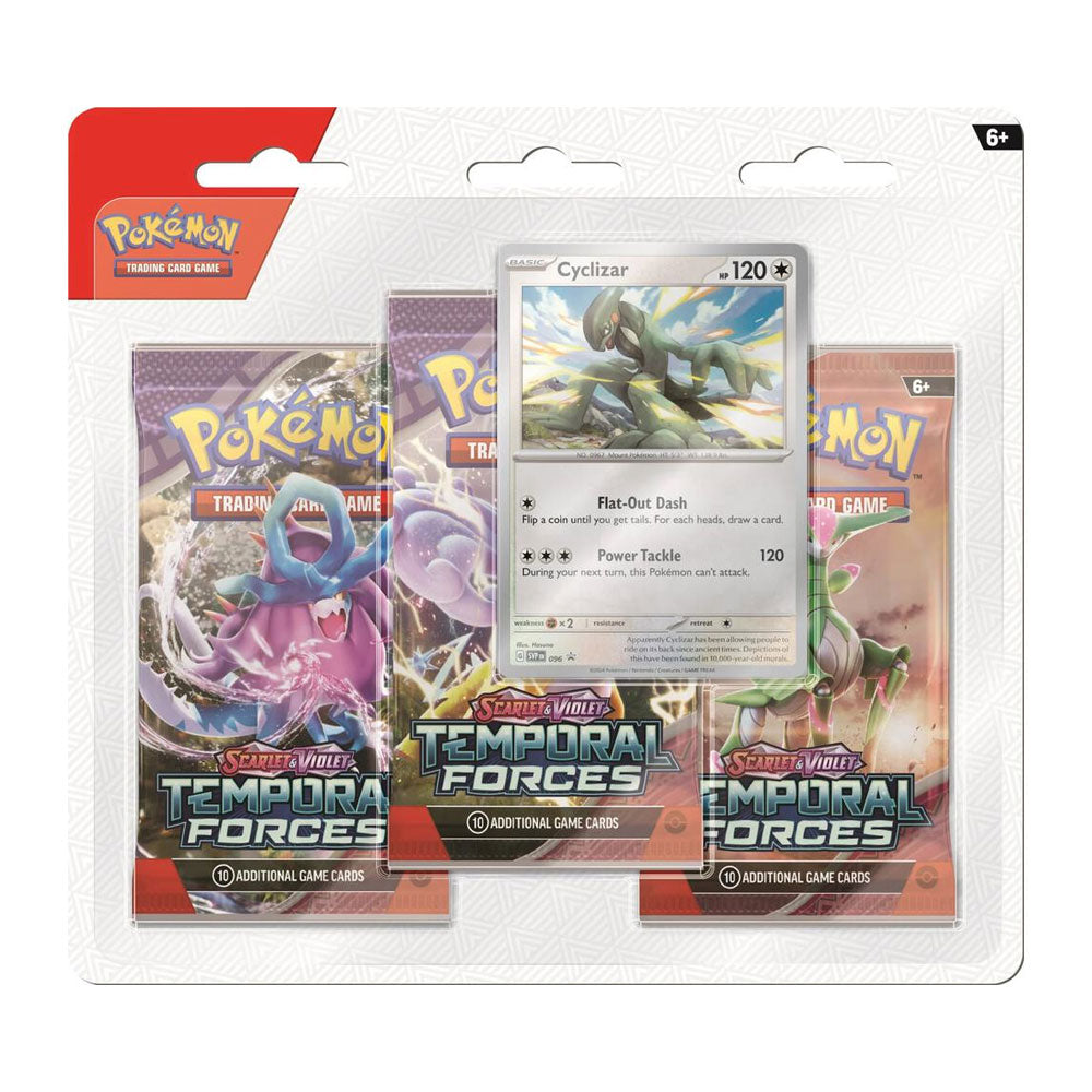 Temporal Forces 3 Pack Blister [Styles May Vary]
