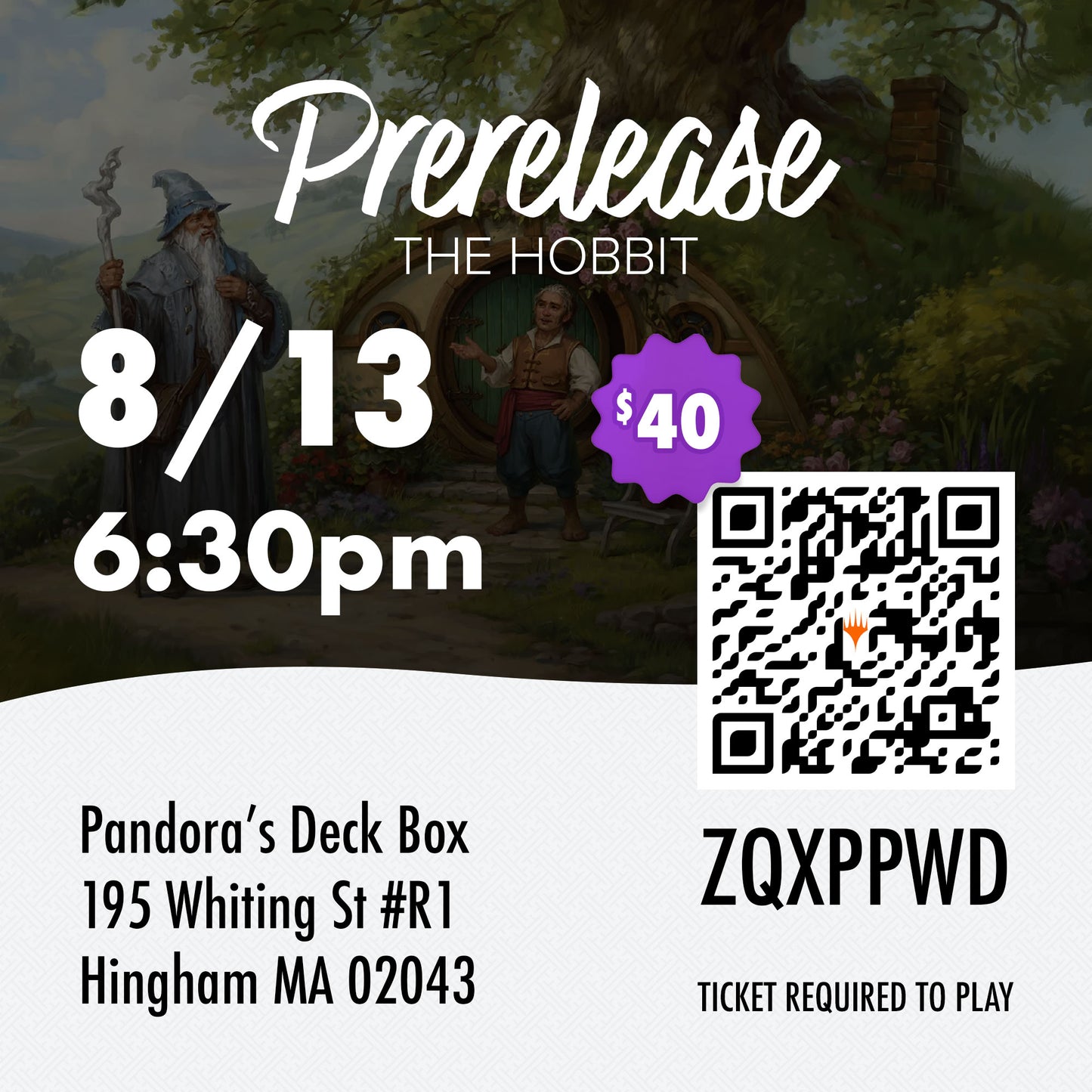 EVENT - The Hobbit Prerelease