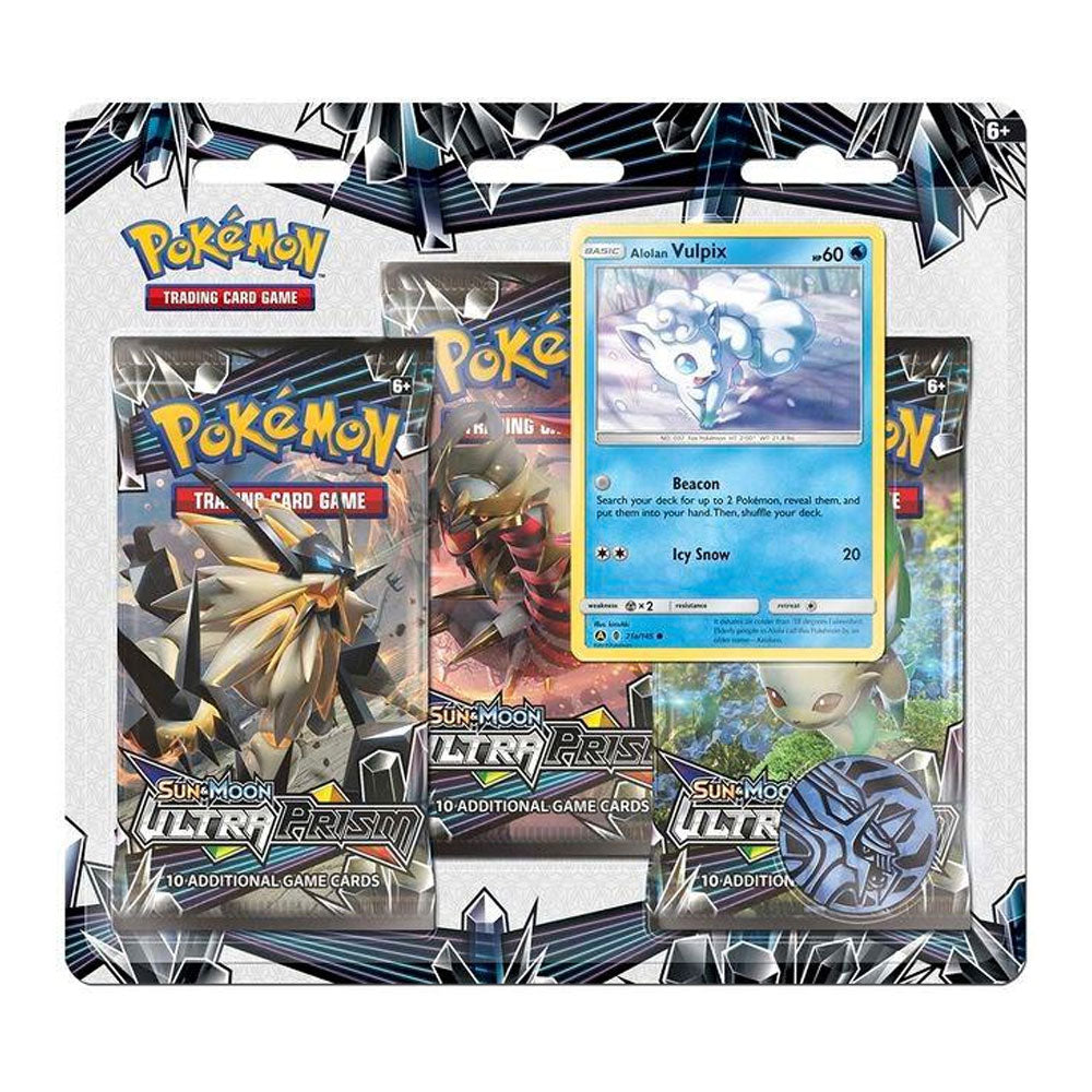 Ultra Prism 3 Pack Blister [Alolan Vulpix]